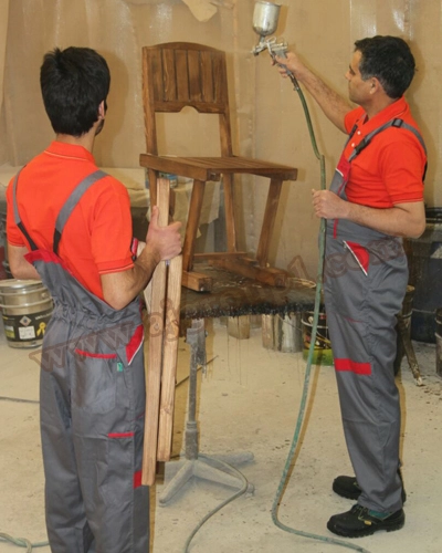 چگونه صندلی چوبی تاشو بساریم