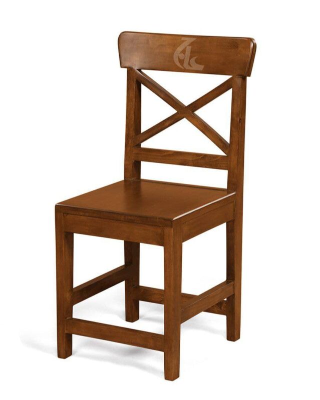 صندلی ضربدری چوبی