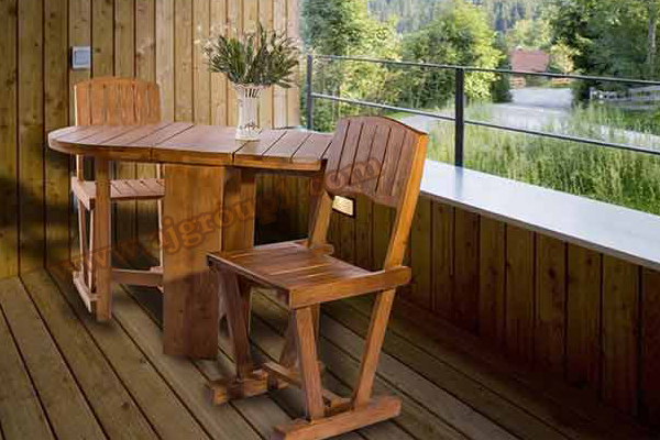 میز 2 نفره چوبی