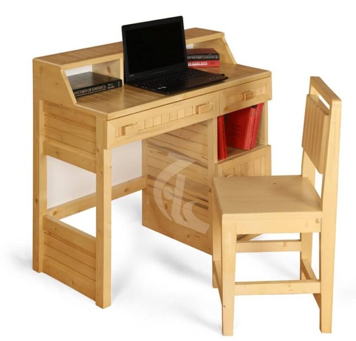 میز تحریر چوبی مدل تسمه ای