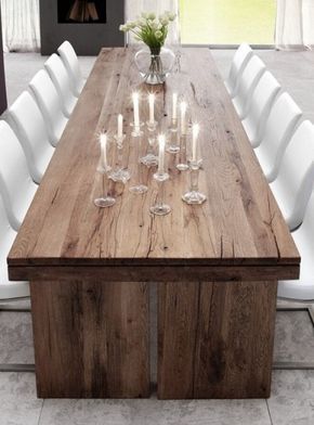 میز چوبی رستوران
